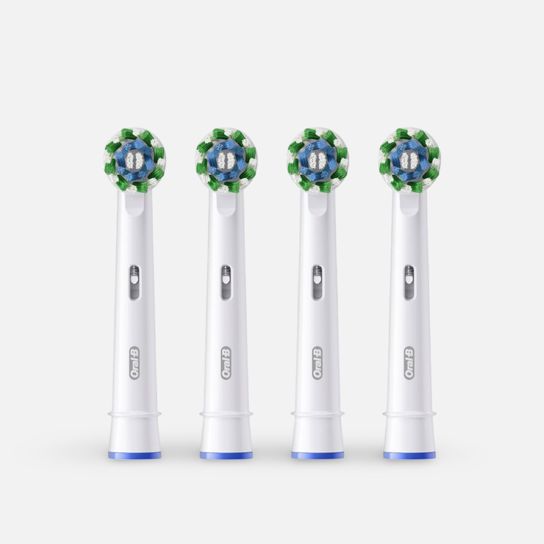 Oral-B PRO Cross Action Opzetborstels – 4 Stuks